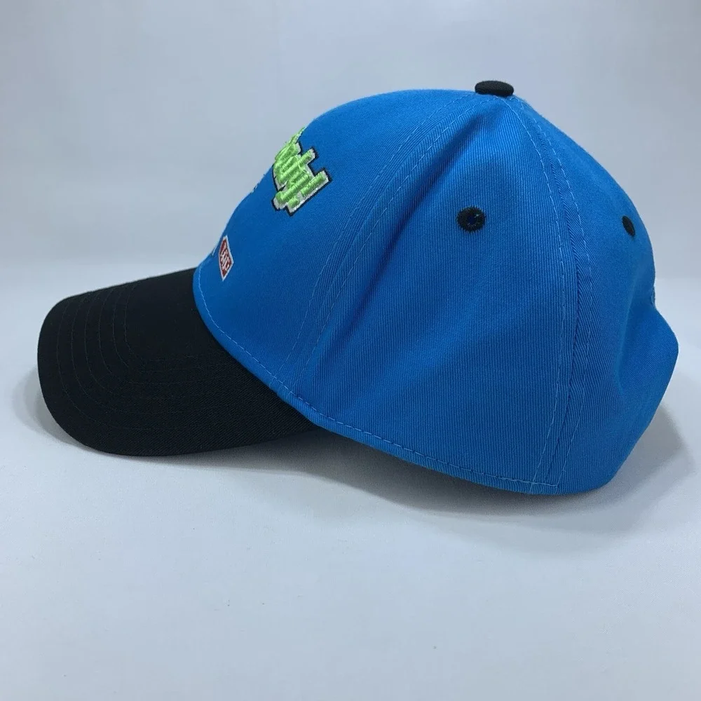 Get Ready Tap Tap Hat Flappy Bird Youth Kids Blue Black Adjustable Snapback Cap